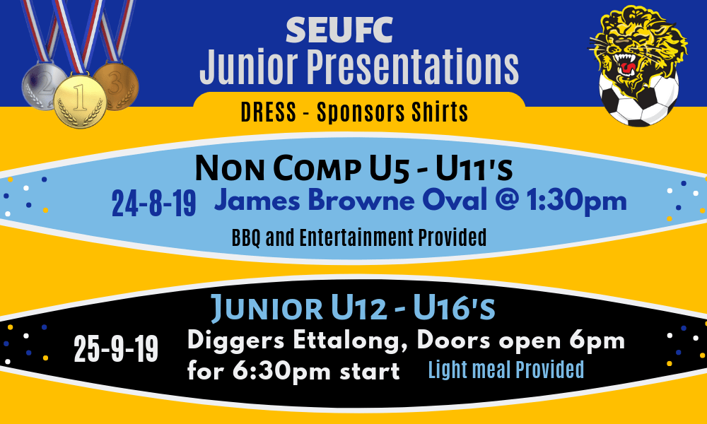 2019 Junior Presentations