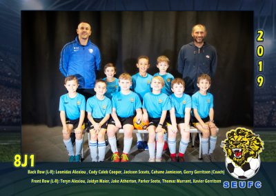 SEUFC Junior Under 8 Teams