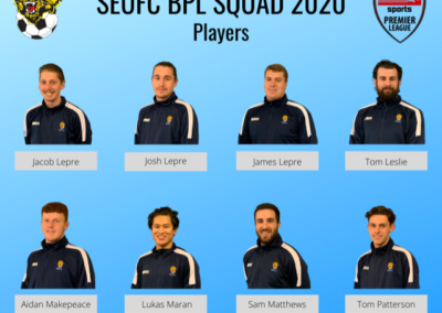 SEUFC BPL Squad 2020 photos of players